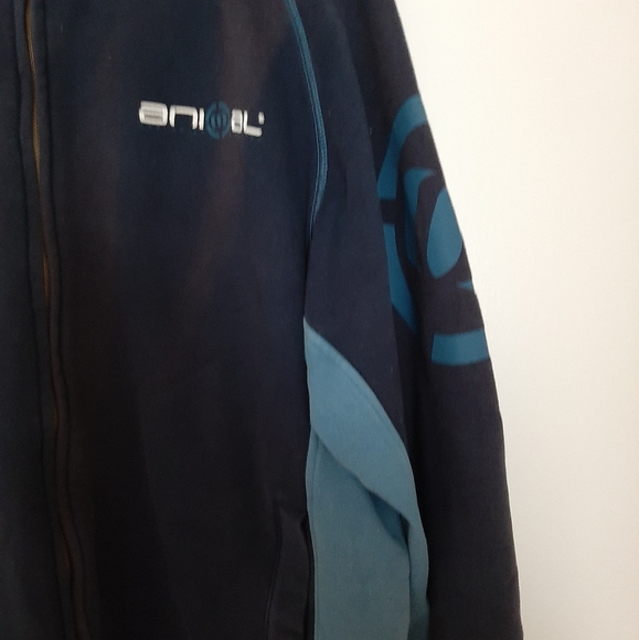 Animal Large Two Tone Blue Casual Jacket. - Picture 2 of 11
